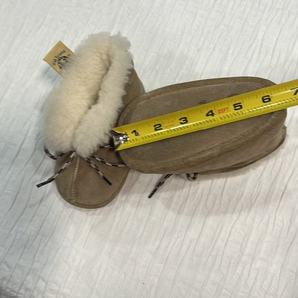 Old Friend Sheepskin & Suede Baby Softsole Infant and Toddler XL boots - Picture 8 of 10